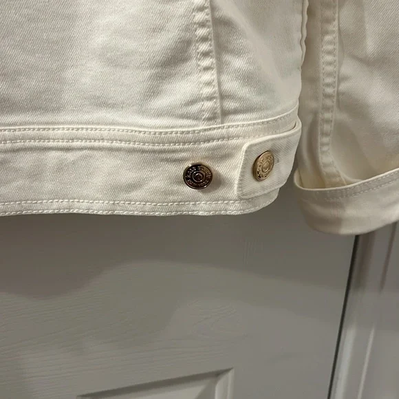 Kate Spade white Jean Jacket - Picture 7 of 11